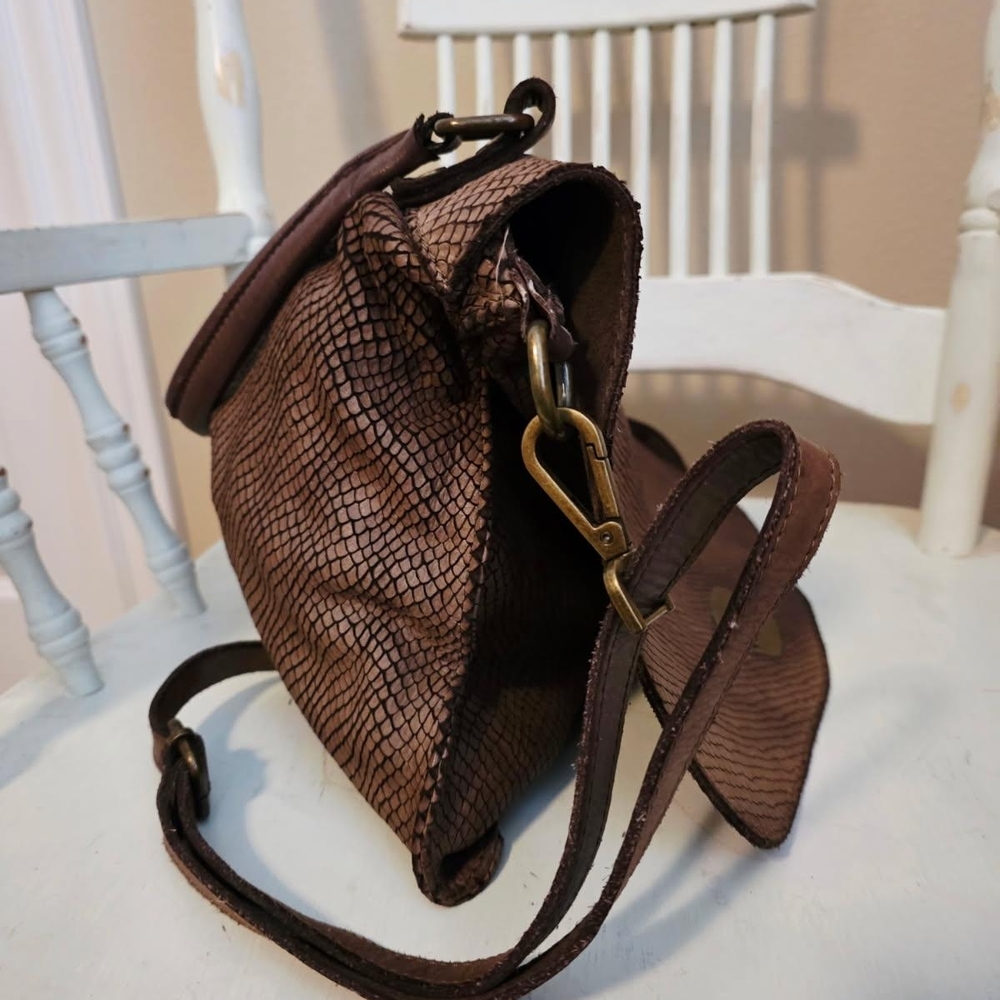 Genuine Italian Leather Purse Bag From Rome